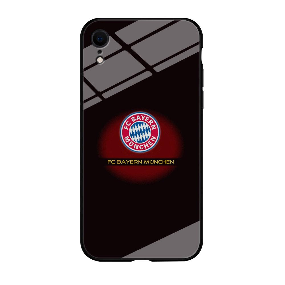 FB Bayern Munich iPhone XR Case-Tempered Glass Case-Xtracase