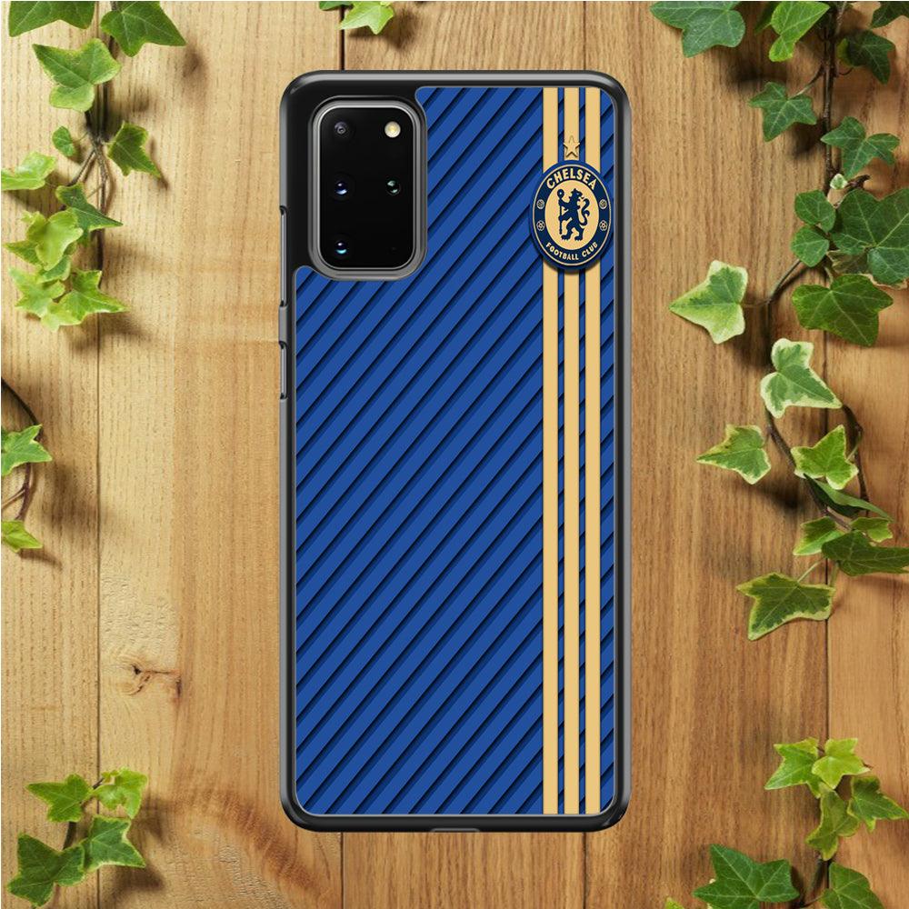 FB Chelsea 002 Samsung Galaxy S20 Plus Case-Rubber / Black (2D Case)-Xtracase
