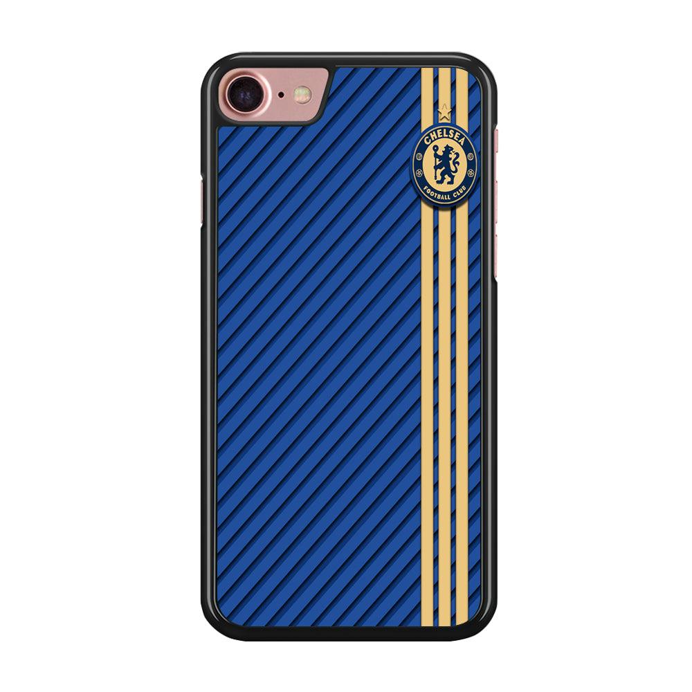 FB Chelsea 002 iPhone SE 2020 Case-Rubber / Black (2D Case)-Xtracase