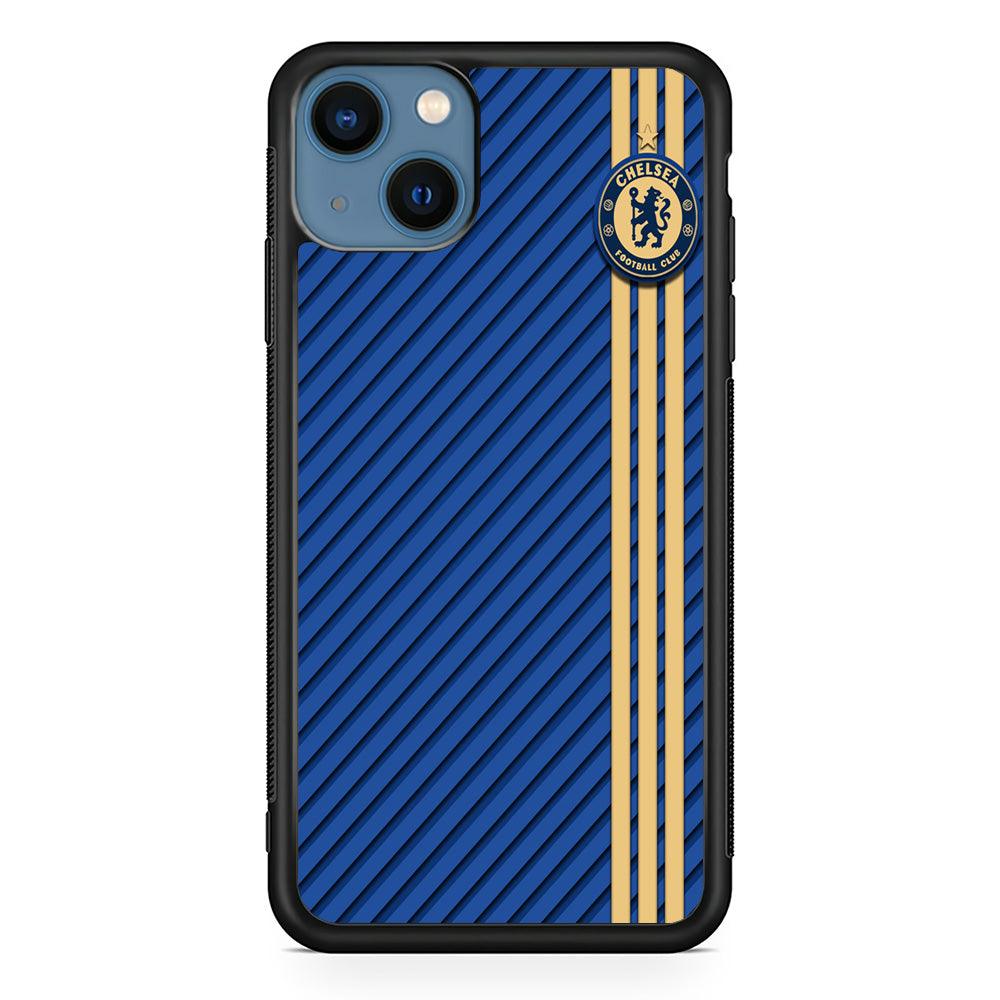 FB Chelsea 002 iPhone 13 Mini Case-Rubber / Black (2D Case)-Xtracase