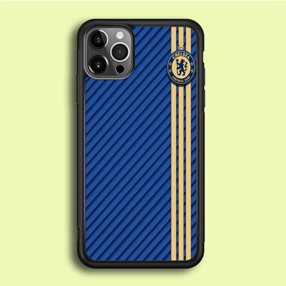 FB Chelsea 002 iPhone 12 Pro Case-Rubber / Black (2D Case)-Xtracase