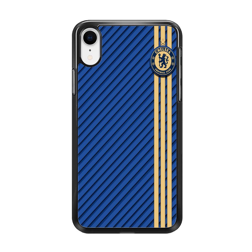 FB Chelsea 002 iPhone XR Case-Rubber / Black (2D Case)-Xtracase