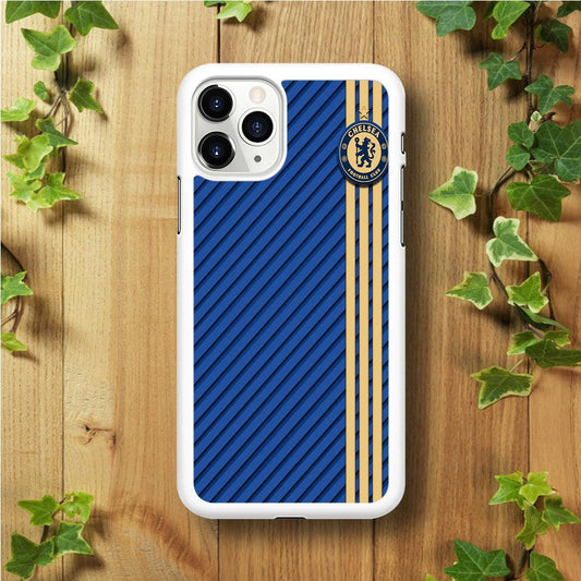 FB Chelsea 002 iPhone 11 Pro Case-Rubber / White (2D Case)-Xtracase
