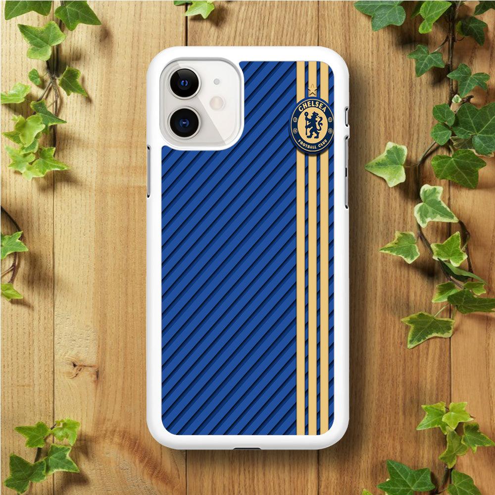FB Chelsea 002 iPhone 11 Case-Rubber / White (2D Case)-Xtracase