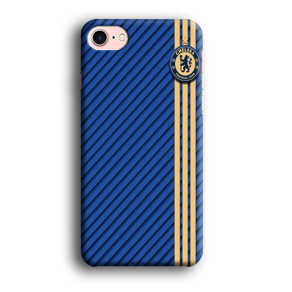 FB Chelsea 002 iPhone SE 2020 Case-Plastic / Full Wrap (3D Case)-Xtracase