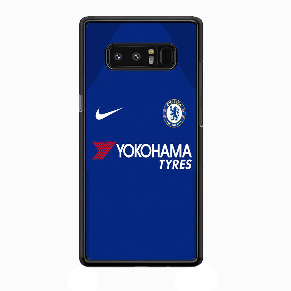 FB Chelsea Jersey Samsung Galaxy Note 8 Case-Plastic / Full Wrap (3D Case)-Xtracase