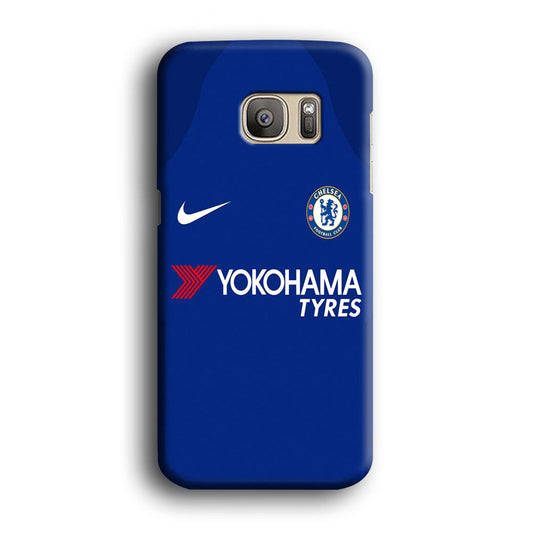FB Chelsea Jersey Samsung Galaxy S7 Edge Case-Plastic / Full Wrap (3D Case)-Xtracase
