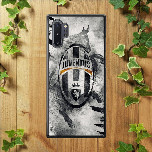 FB Juventus Samsung Galaxy Note 10 Plus Case-Rubber / Black (2D Case)-Xtracase