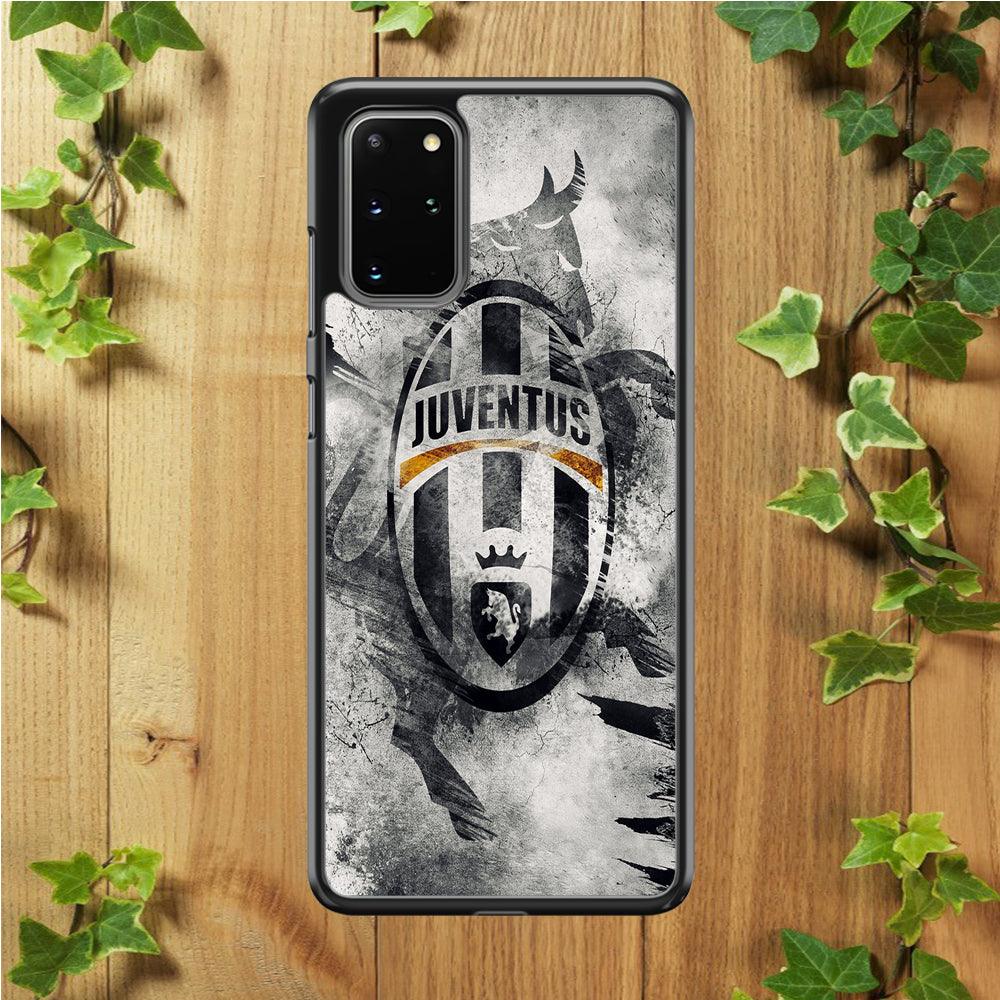 FB Juventus Samsung Galaxy S20 Plus Case-Rubber / Black (2D Case)-Xtracase