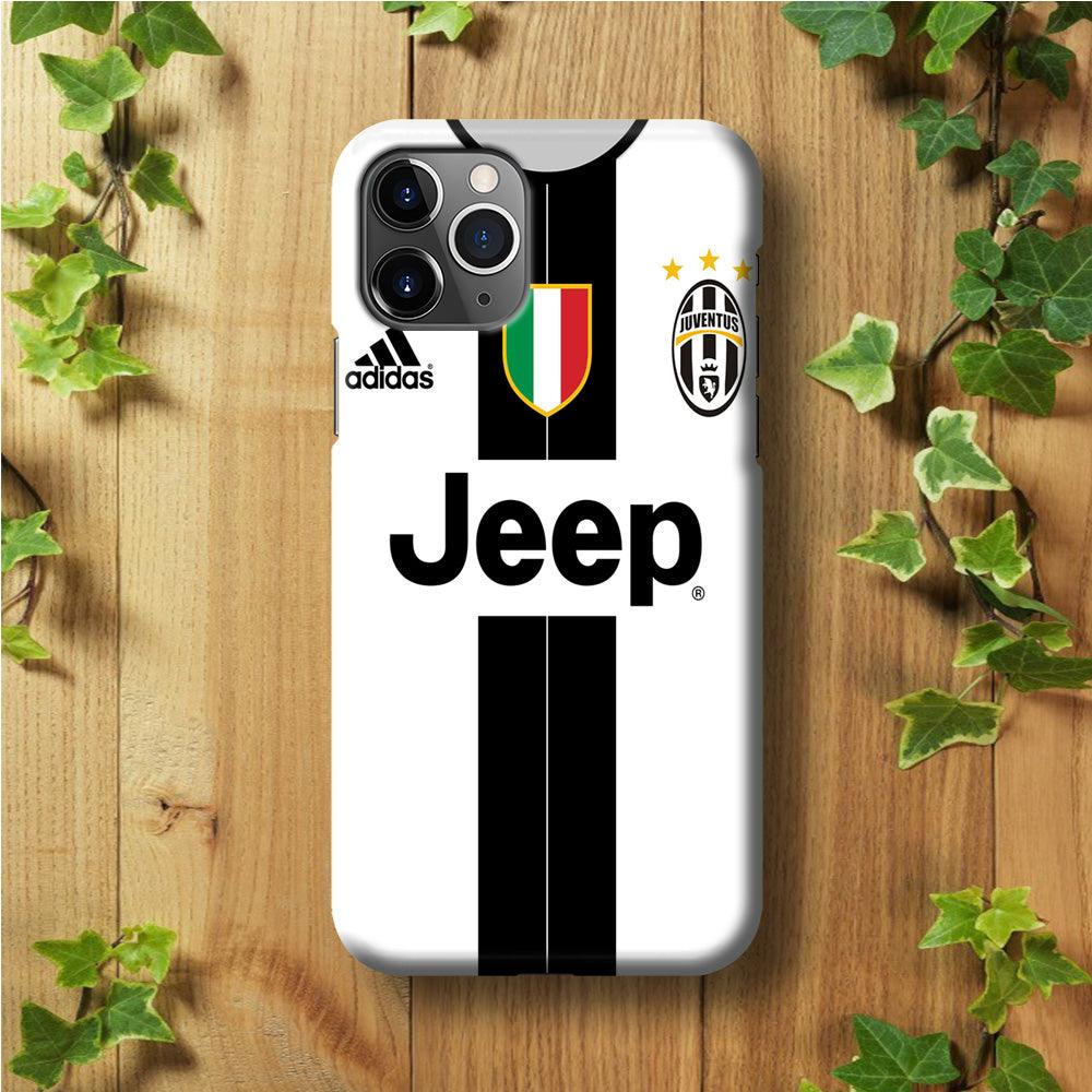 FB Juventus Jersey iPhone 11 Pro Max Case-Plastic / Full Wrap (3D Case)-Xtracase