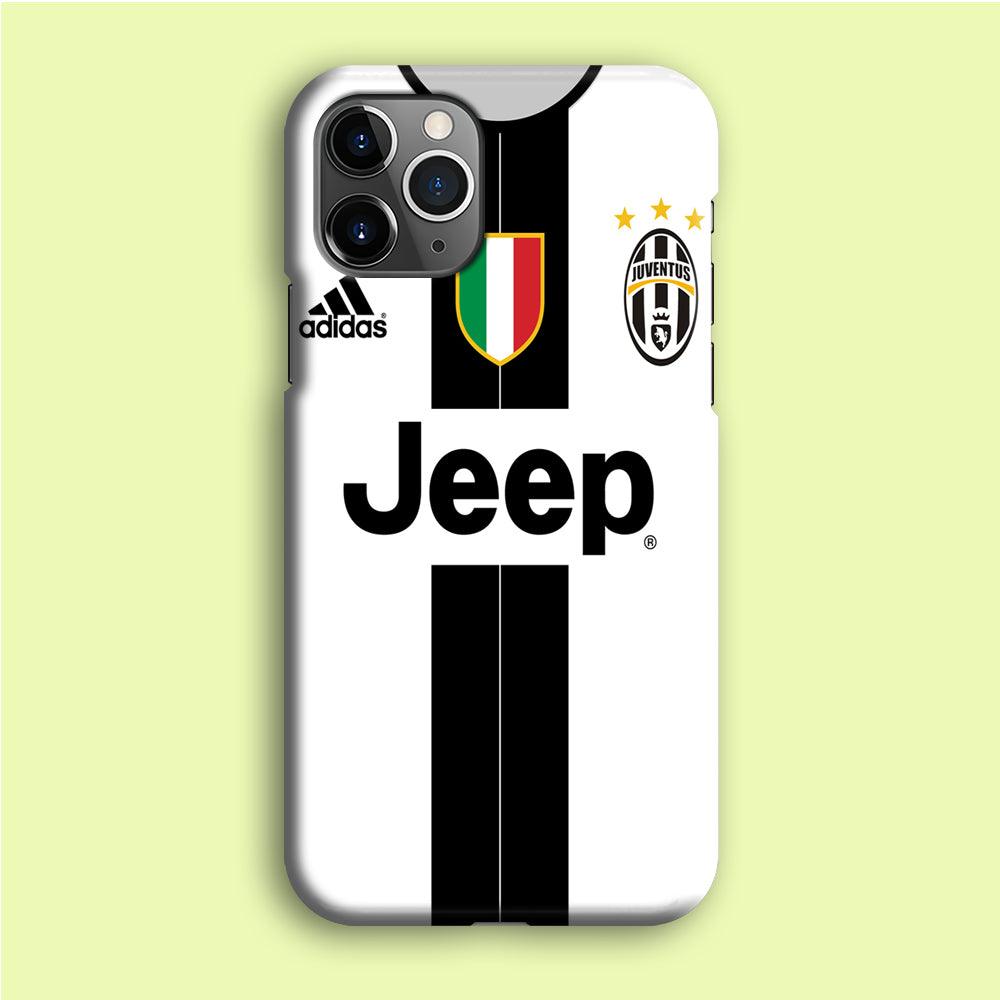 FB Juventus Jersey iPhone 12 Pro Case-Plastic / Full Wrap (3D Case)-Xtracase