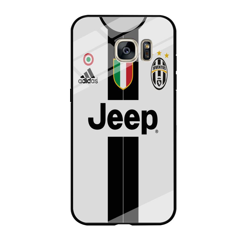 FB Juventus Jersey Samsung Galaxy S7 Edge Case-Tempered Glass Case-Xtracase