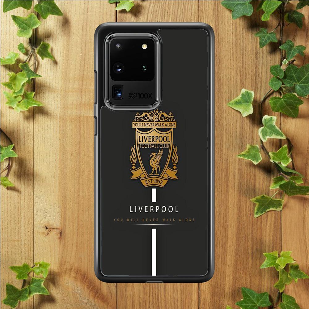 FB Liverpool 001 Samsung Galaxy S20 Ultra Case-Rubber / White (2D Case)-Xtracase