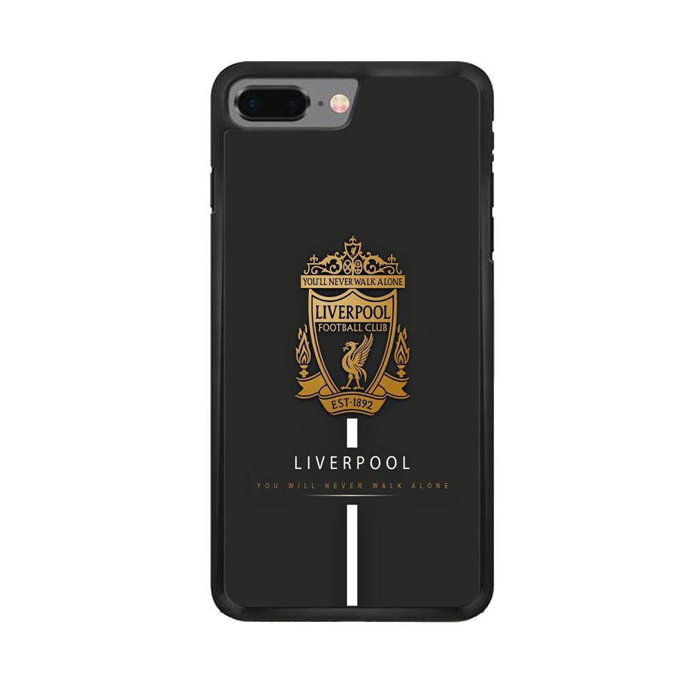 FB Liverpool 001 iPhone 8 Plus Case-Rubber / Black (2D Case)-Xtracase