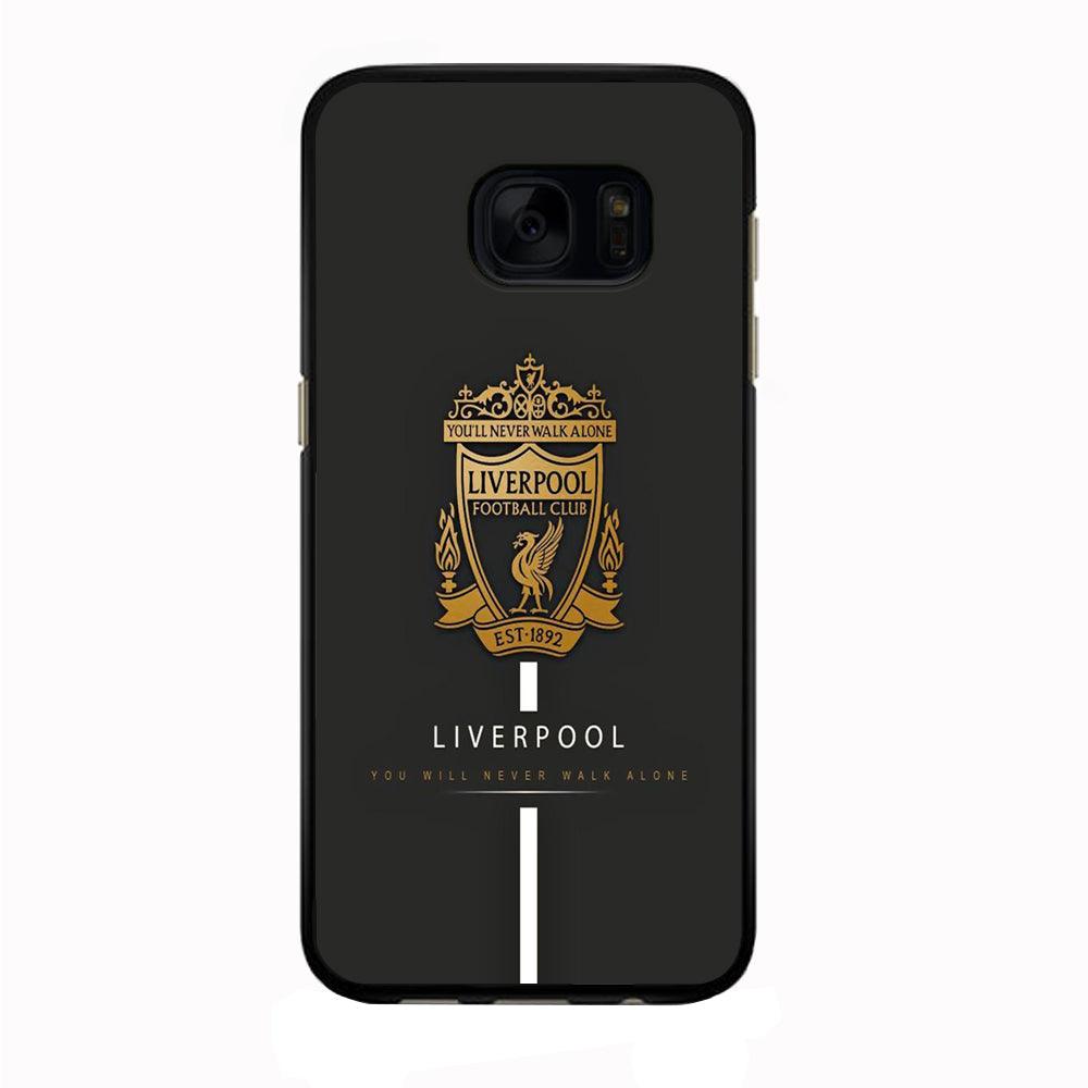 FB Liverpool 001 Samsung Galaxy S7 Edge Case-Rubber / Black (2D Case)-Xtracase