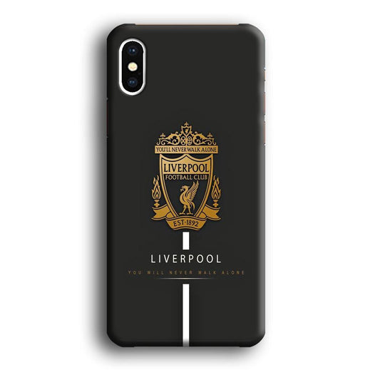 FB Liverpool 001 iPhone Xs Case-Plastic / Full Wrap (3D Case)-Xtracase