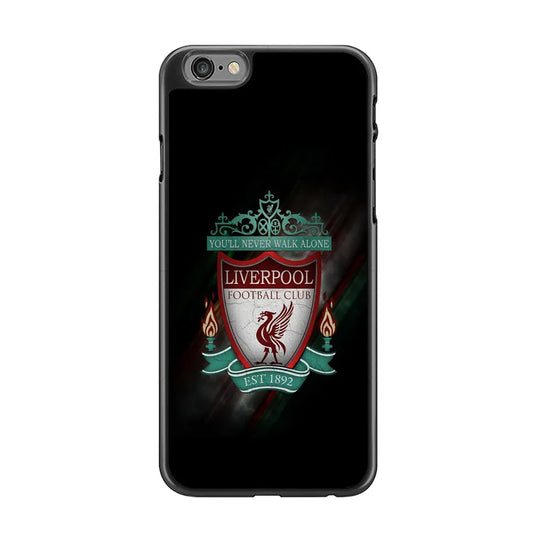FB Liverpool iPhone 6 Plus | 6s Plus Case-Rubber / Black (2D Case)-Xtracase