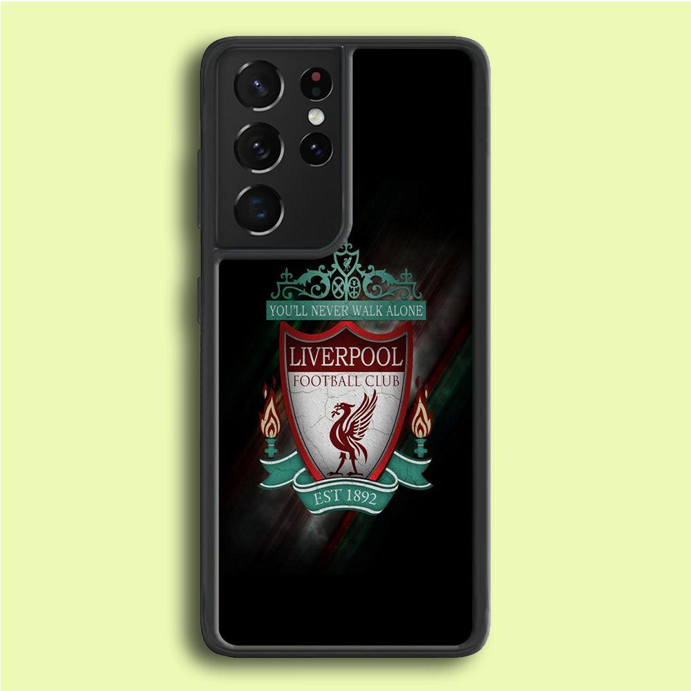 FB Liverpool Samsung Galaxy S21 Ultra Case-Plastic / Full Wrap (3D Case)-Xtracase