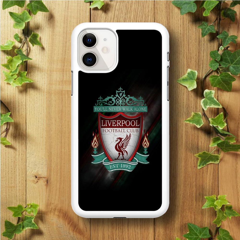 FB Liverpool iPhone 11 Case-Rubber / White (2D Case)-Xtracase