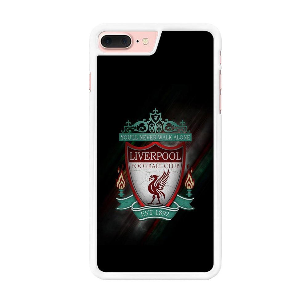 FB Liverpool iPhone 7 Plus Case-Rubber / White (2D Case)-Xtracase