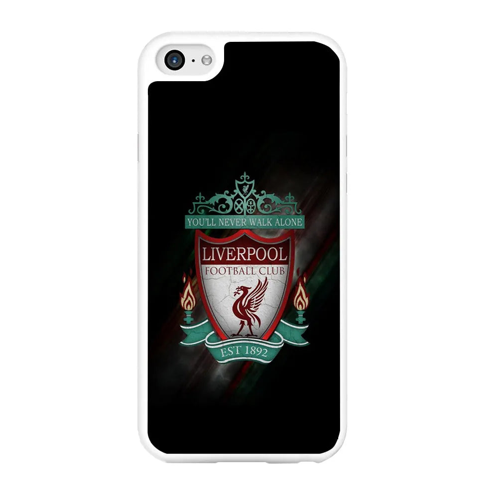 FB Liverpool iPhone 6 | 6s Case-Rubber / White (2D Case)-Xtracase