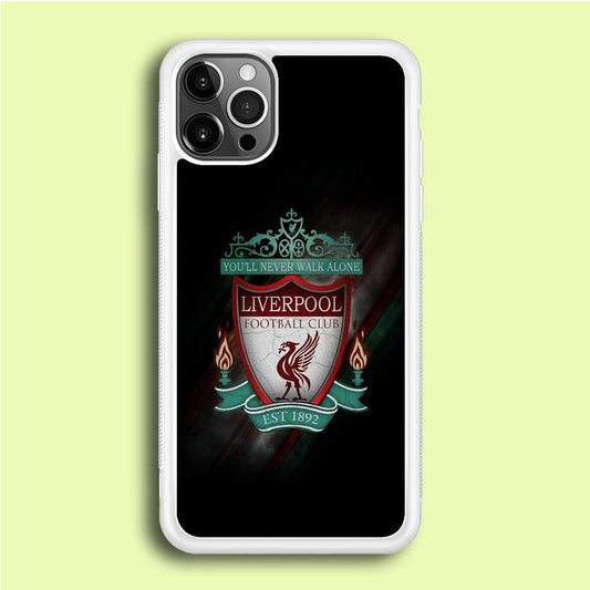 FB Liverpool iPhone 12 Pro Case-Rubber / White (2D Case)-Xtracase