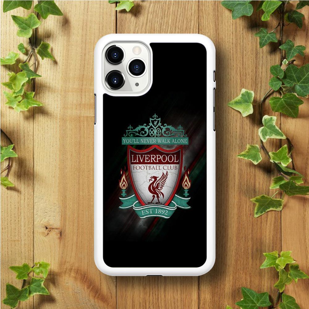 FB Liverpool iPhone 11 Pro Case-Rubber / White (2D Case)-Xtracase