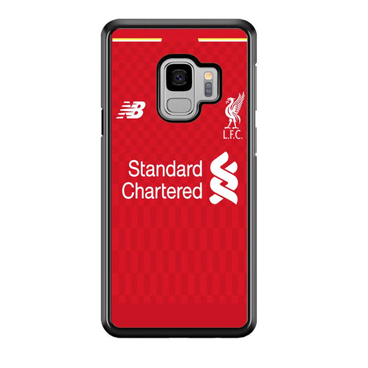 FB Liverpool Jersey Samsung Galaxy S9 Case-Plastic / Full Wrap (3D Case)-Xtracase