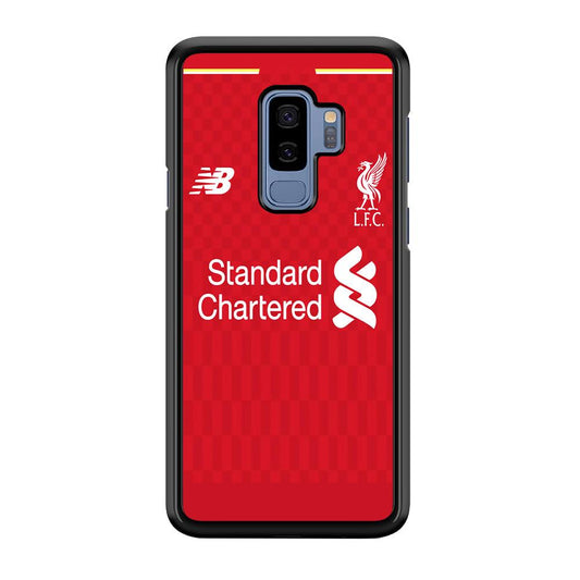 FB Liverpool Jersey Samsung Galaxy S9 Plus Case-Plastic / Full Wrap (3D Case)-Xtracase