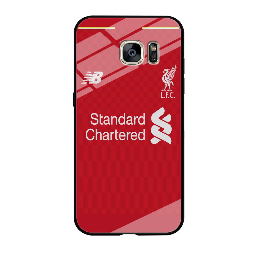 FB Liverpool Jersey Samsung Galaxy S7 Edge Case-Tempered Glass Case-Xtracase