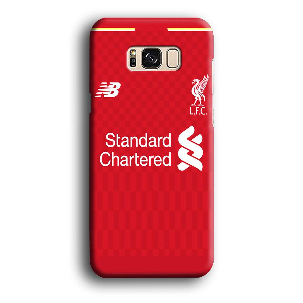 FB Liverpool Jersey Samsung Galaxy S8 Case-Plastic / Full Wrap (3D Case)-Xtracase