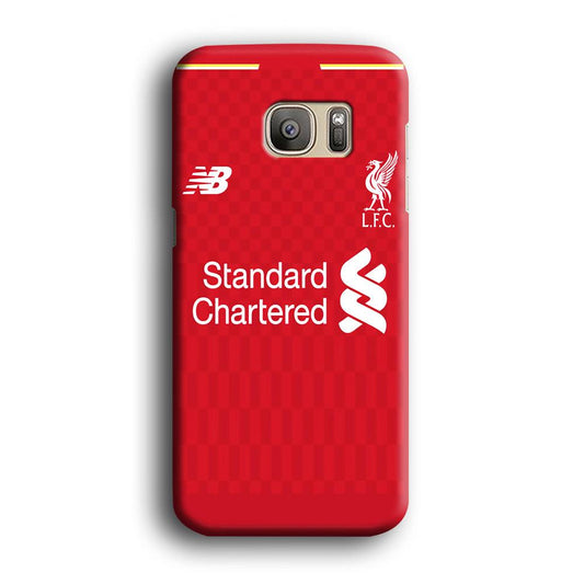 FB Liverpool Jersey Samsung Galaxy S7 Edge Case-Plastic / Full Wrap (3D Case)-Xtracase