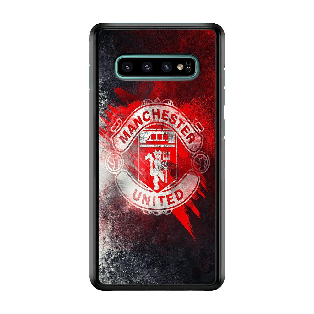 FB Manchester United 002 Samsung Galaxy S10 Case-Plastic / Full Wrap (3D Case)-Xtracase
