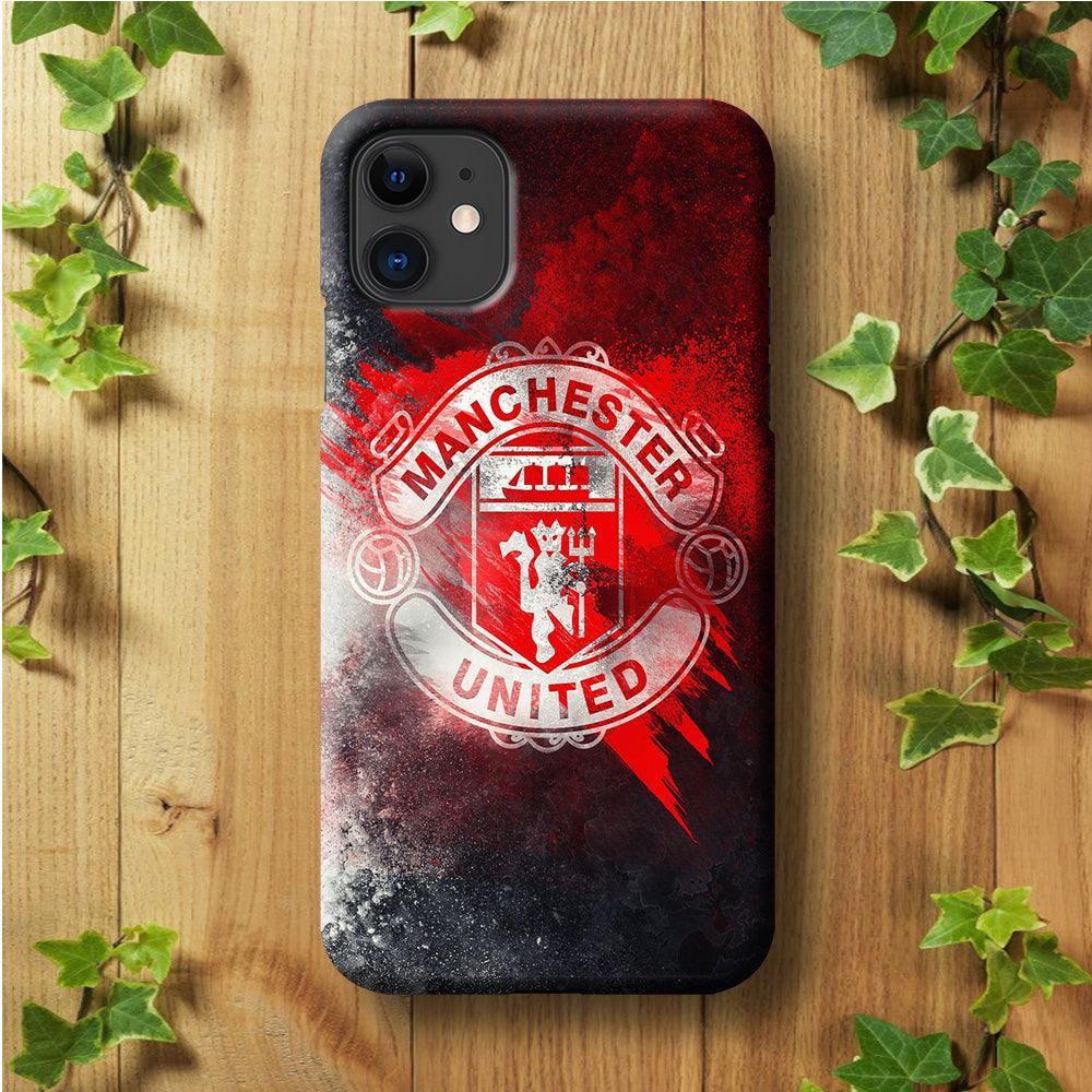 FB Manchester United 002 iPhone 11 Case-Plastic / Full Wrap (3D Case)-Xtracase
