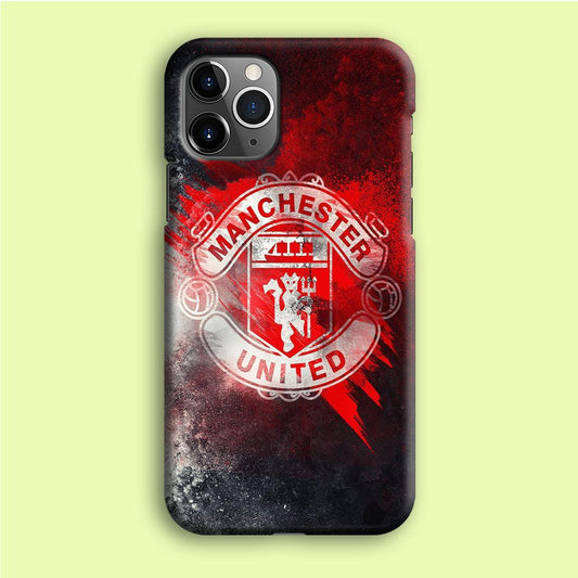 FB Manchester United 002 iPhone 12 Pro Case-Plastic / Full Wrap (3D Case)-Xtracase