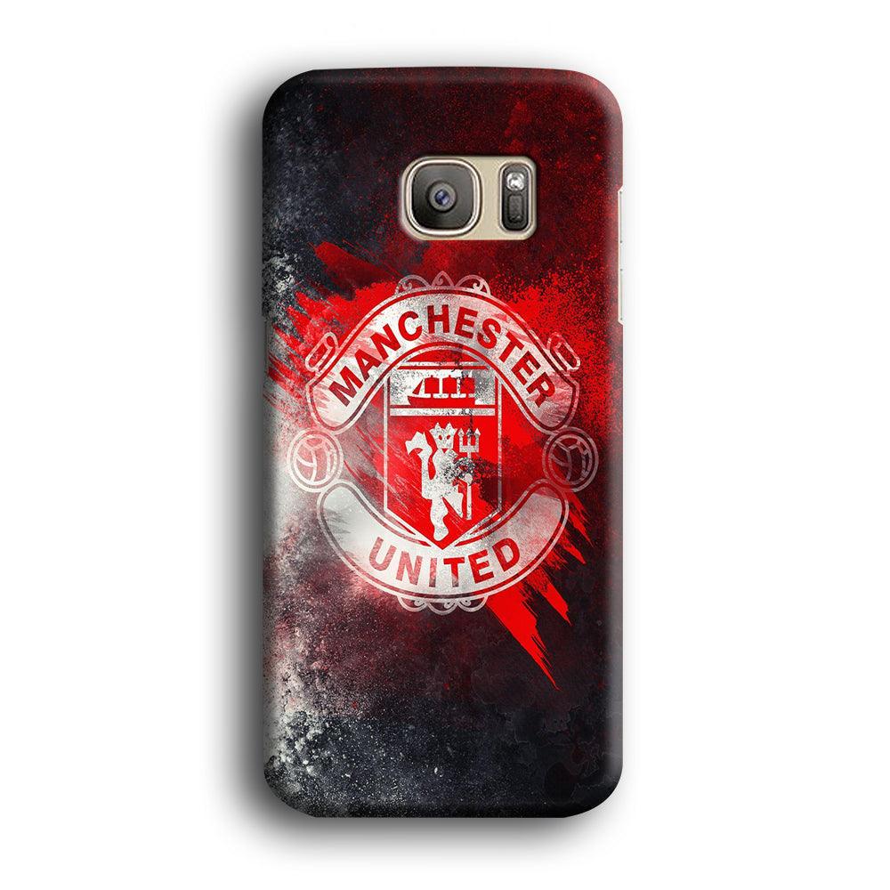 FB Manchester United 002 Samsung Galaxy S7 Edge Case-Plastic / Full Wrap (3D Case)-Xtracase