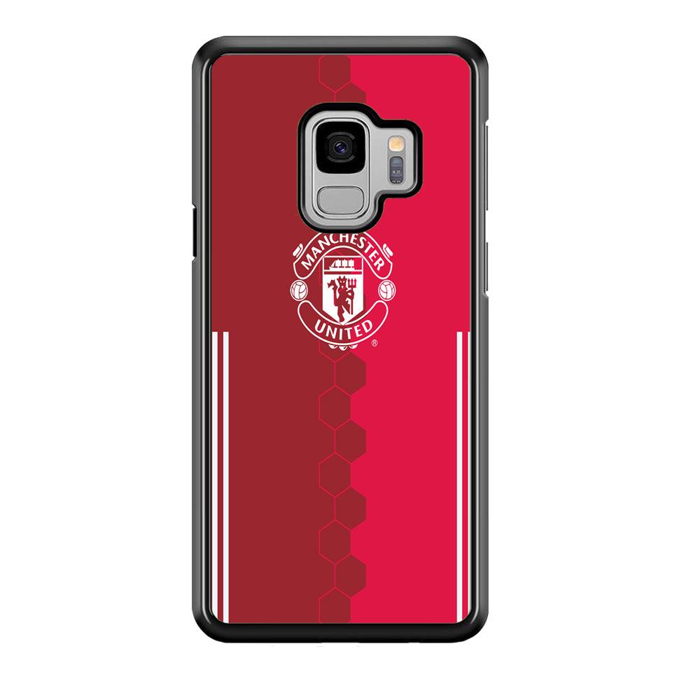 FB Manchester United Samsung Galaxy S9 Case-Plastic / Full Wrap (3D Case)-Xtracase