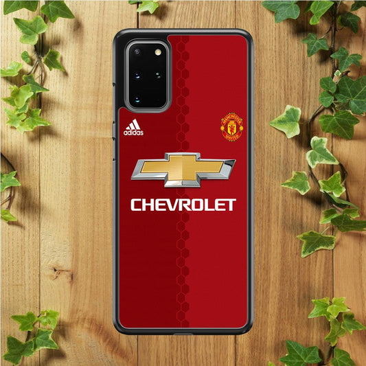 FB Manchester United Jersey Samsung Galaxy S20 Plus Case-Plastic / Full Wrap (3D Case)-Xtracase
