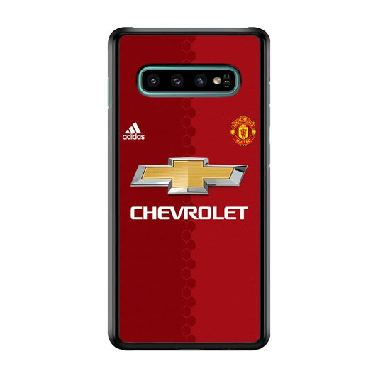 FB Manchester United Jersey Samsung Galaxy S10 Plus Case-Plastic / Full Wrap (3D Case)-Xtracase
