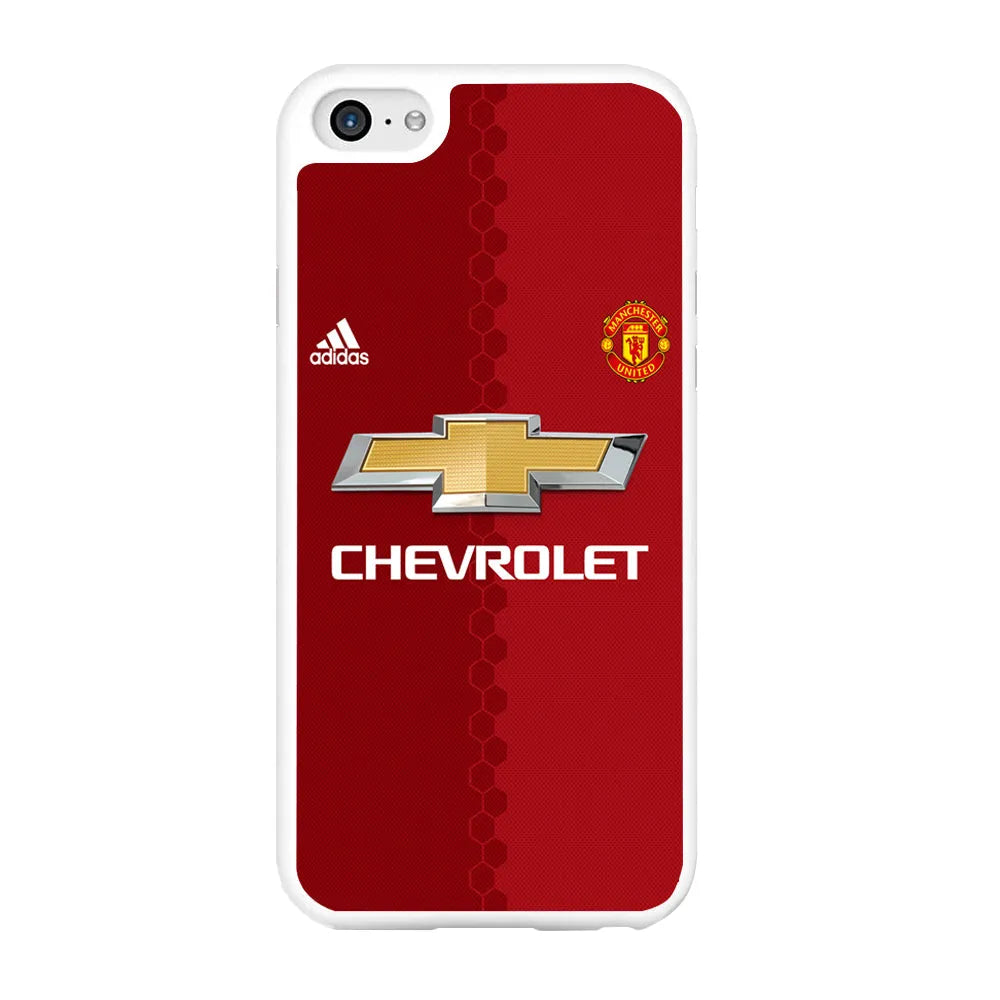 FB Manchester United Jersey iPhone 6 | 6s Case-Rubber / White (2D Case)-Xtracase