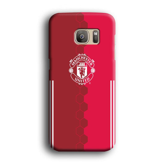FB Manchester United Samsung Galaxy S7 Edge Case-Plastic / Full Wrap (3D Case)-Xtracase