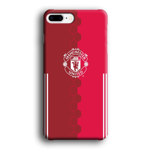 FB Manchester United iPhone 8 Plus Case-Plastic / Full Wrap (3D Case)-Xtracase