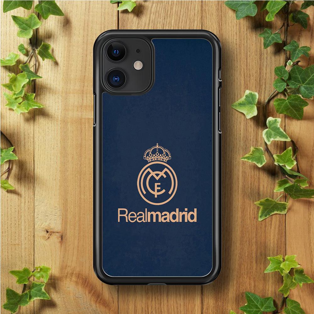 FB Real Madrid iPhone 11 Case-Rubber / Black (2D Case)-Xtracase