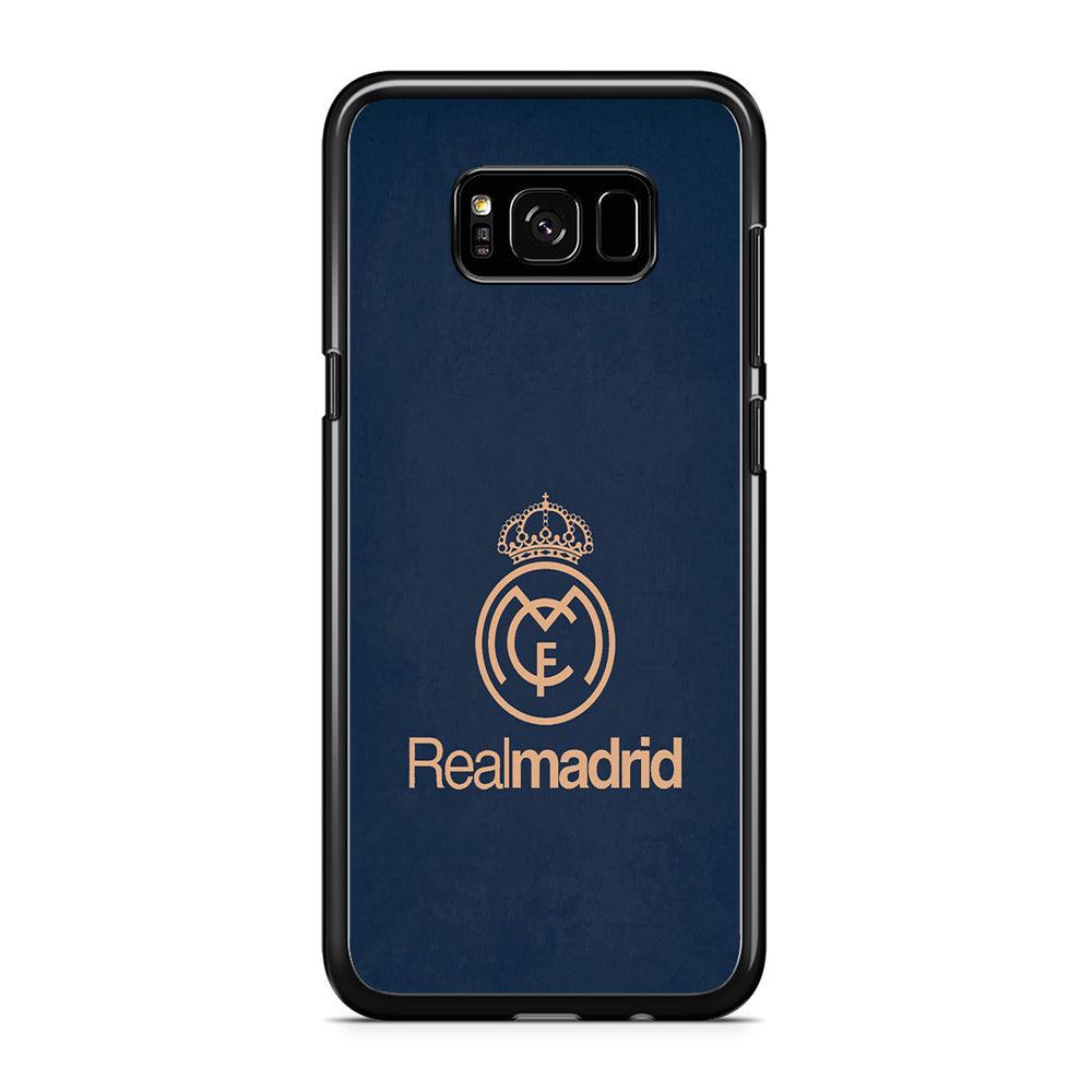 FB Real Madrid Samsung Galaxy S8 Case-Rubber / Black (2D Case)-Xtracase