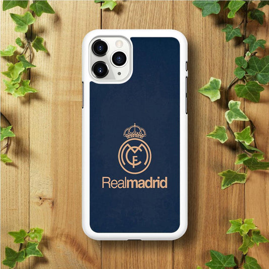 FB Real Madrid iPhone 11 Pro Max Case-Rubber / White (2D Case)-Xtracase