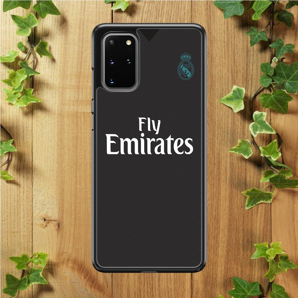 FB Real Madrid Jersey Samsung Galaxy S20 Plus Case-Plastic / Full Wrap (3D Case)-Xtracase