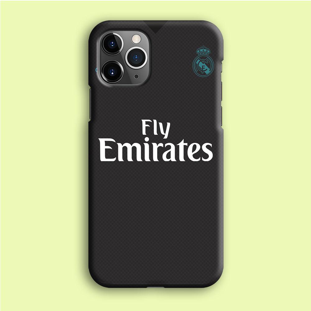 FB Real Madrid Jersey iPhone 12 Pro Max Case-Plastic / Full Wrap (3D Case)-Xtracase