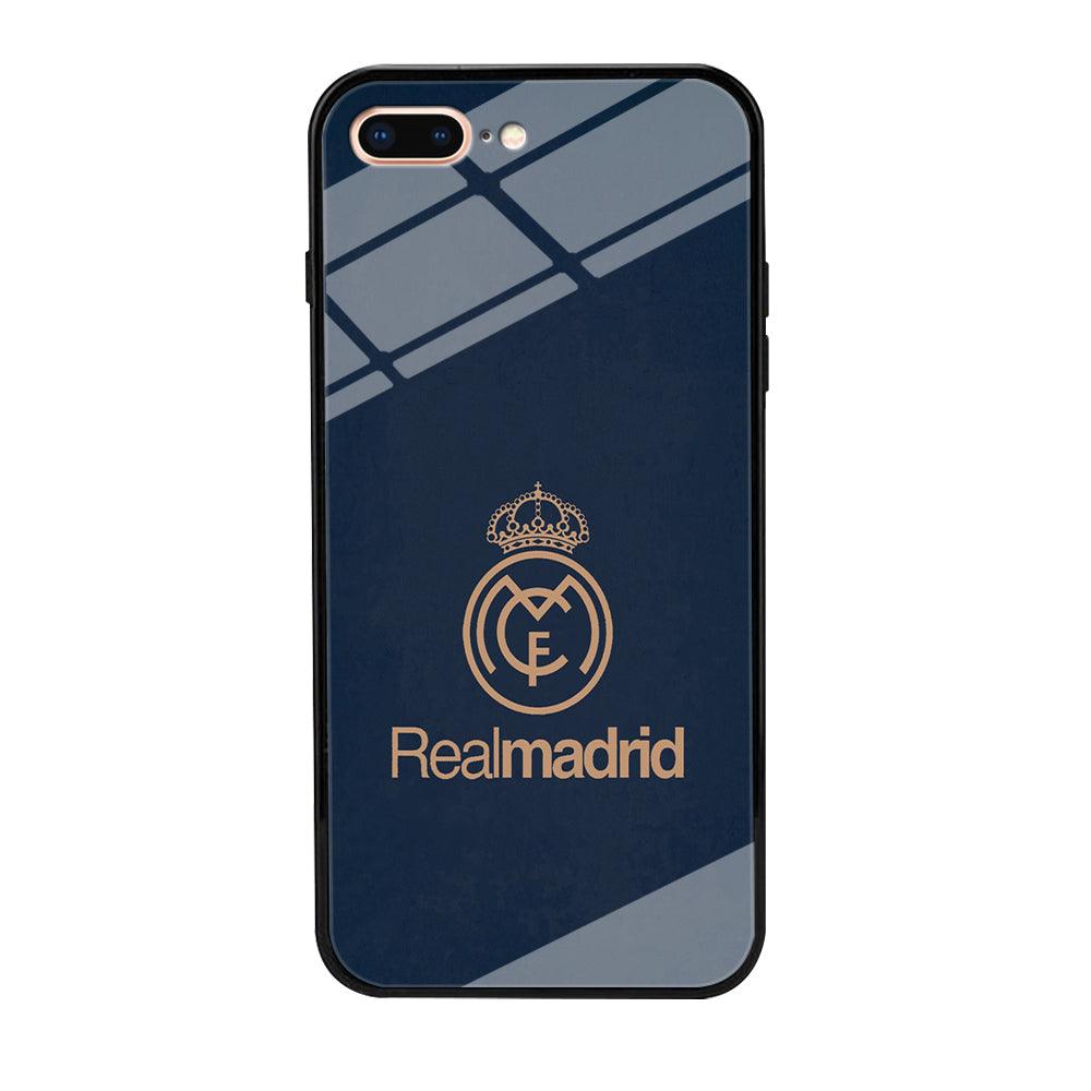 FB Real Madrid iPhone 8 Plus Case-Tempered Glass Case-Xtracase