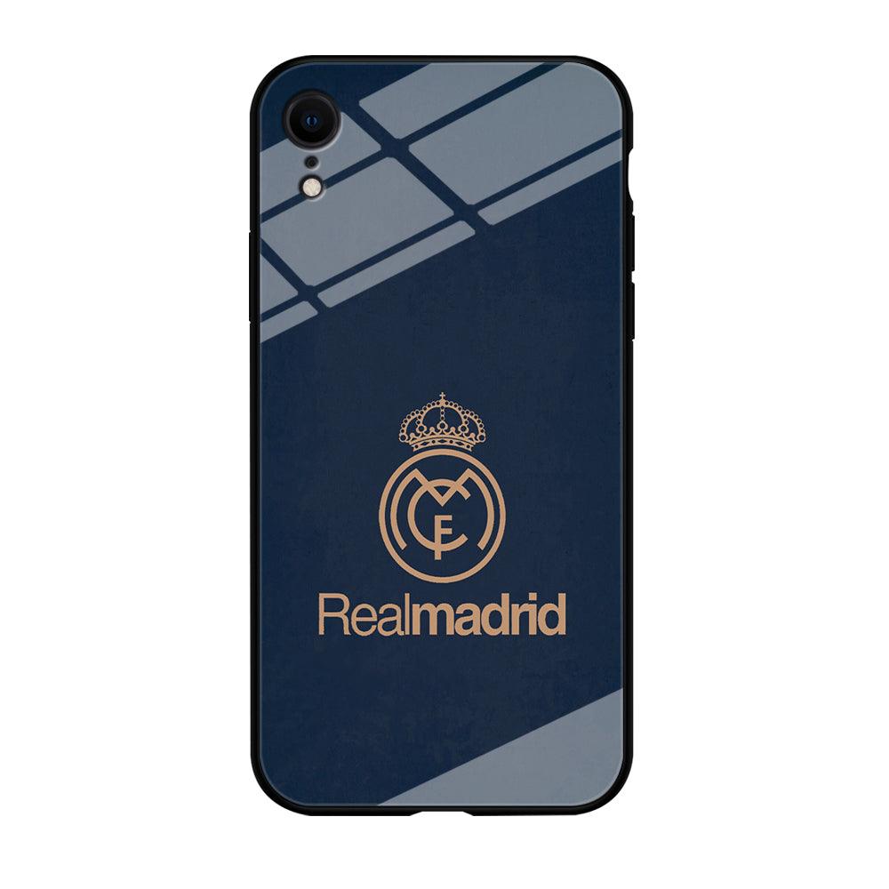 FB Real Madrid iPhone XR Case-Tempered Glass Case-Xtracase