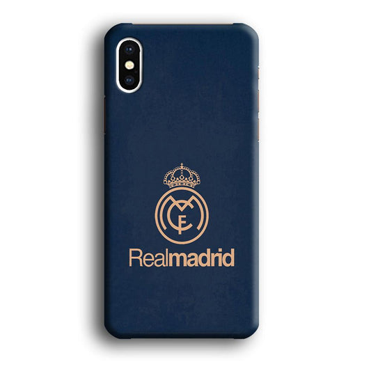 FB Real Madrid iPhone X Case-Plastic / Full Wrap (3D Case)-Xtracase